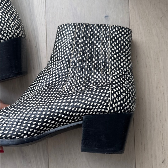 Rag & Bone Rover Black and White Chelsea Boot EU37/US 6.5 - Picture 11 of 12